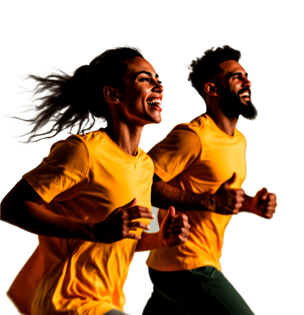 Corredores da maratona